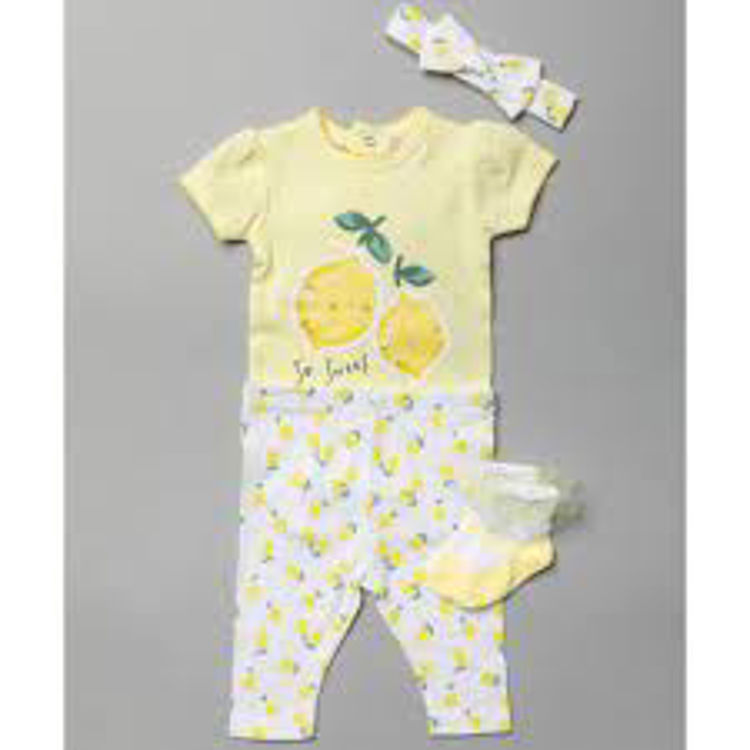 Picture of T20792-4 PCS SET GIRLS WITH SOCKS+HEADBAND-GROW+LEGGINGS